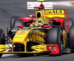 Puzzle de Robert Kubica - Renault F1 - Silverstone 2010