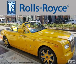 Puzzle de Rolls-Royce amarillo
