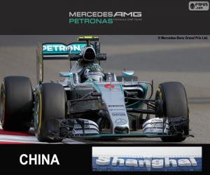 Puzzle de Rosberg G.P China 2015