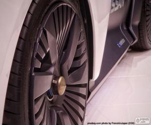 Puzzle de Ruedas coche deportivo