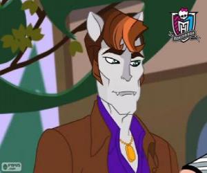 Puzzle de Rómulo es un hombre lobo alfa