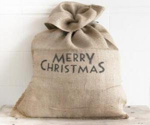 Puzzle de Saco de regalos de Navidad