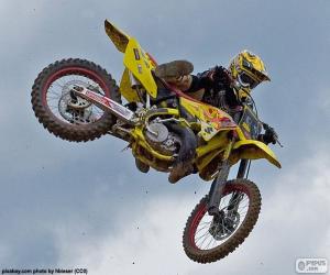 Puzzle de Salto de Motocross