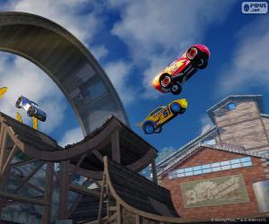 Puzzle de Salto, videojuego Cars 3