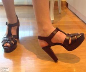 Puzzle de Sandalias de tacón