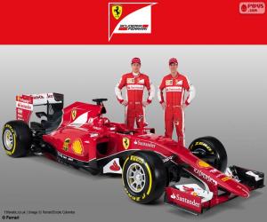 Puzzle de Scuderia Ferrari 2015