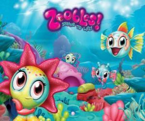 Puzzle de Seagonia, el mar de los Zoobles