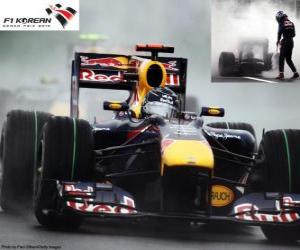 Puzzle de Sebastian Vettel - Red Bull - Corea 2010