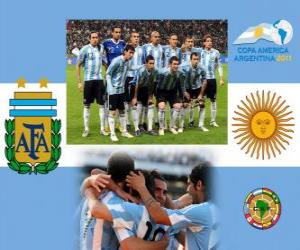 Puzzle de Selección de Argentina, Grupo A, Argentina 2011
