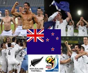 Puzzle de Selección de Nueva Zelanda, Grupo F, Sudáfrica 2010