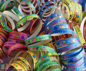 Puzzle de Serpentinas de papel