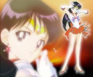 Puzzle de Setsuna Meiou o Raquel Meiou es Sailor Pluto, Princesa o Guerrero Plutón