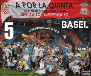Puzzle de Sevilla campeón E.League 16