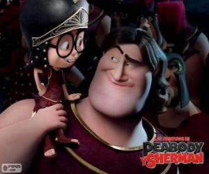 Puzzle de Sherman participa en la guerra de Troya