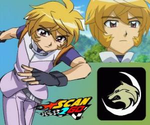 Puzzle de Shiro Shibakusa con el poder del lobo solitario de Scan2Go