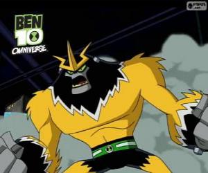 Puzzle de Shocksquatch, Ben 10 Omniverse