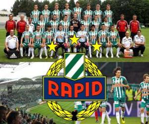 Puzzle de SK Rapid de Viena, club austríaco de futbol