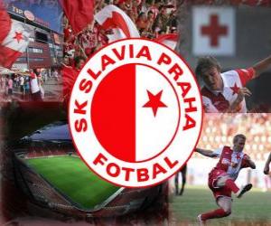 Puzzle de SK Slavia de Praga, equipo checo de futbol