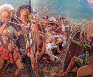 Puzzle de Soldados griegos