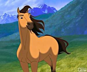 Puzzle de Spirit, el potro indomable