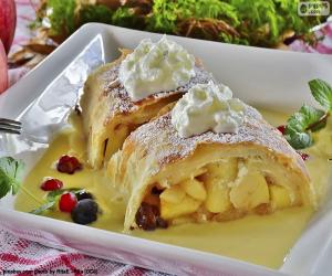 Puzzle de Strudel de manzana