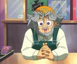 Puzzle de Sugoroku Muto o Solomon Muto es el abuelo de Yugi i dueño de una tienda de juegos de mesa