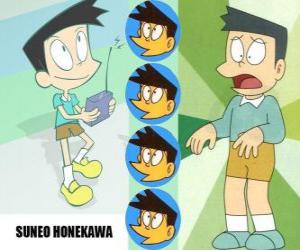 Puzzle de Suneo Honekawa es el mejor amigo de Takeshi