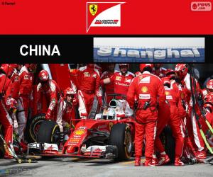Puzzle de S.Vettel G.P de China 2016
