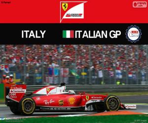 Puzzle de S.Vettel, G.P Italia 2016