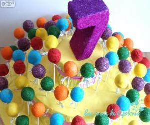 Puzzle de Séptimo cumpleaños