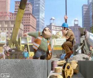 Puzzle de Tadeo, el soñador albañil