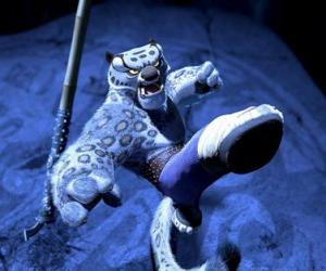Puzzle de Tai Lung entrenando