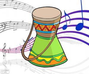 Puzzle de Tambor africano