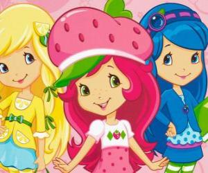 Juegos de Puzzles de de Fresa - Rosita - Frutillas