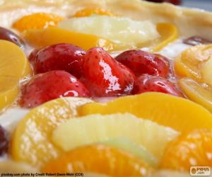 Puzzle de Tarta de Hojaldre de frutas