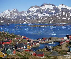 Puzzle de Tasiilaq, Groenlandia