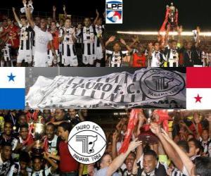 Puzzle de Tauro F.C campeón de Apertura 2010 (Panama)