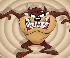Puzzle de Taz, el diablo de Tasmania