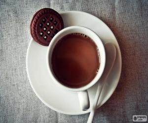 Puzzle de Taza de chocolate caliente