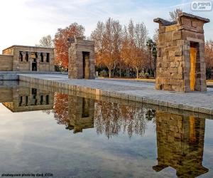 Puzzle de Templo de Debod, Madrid