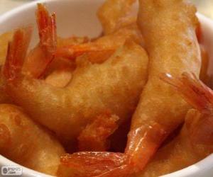 Puzzle de Tempura de gambas