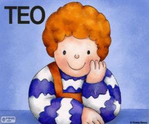 Puzzle de Teo, un personaje de los libros infantiles de Violeta Denou