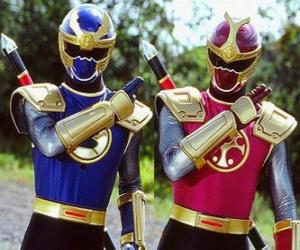 Puzzle de Thunder Ranger es un duo Crimson i Navy