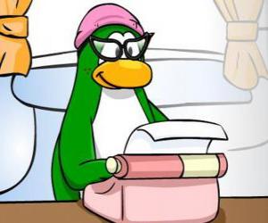 Puzzle de Tía Arctic es la columnista semanal y la jefa de edición de Noticias de Club Penguin.