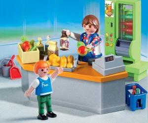 Puzzle de Tienda de Playmobil