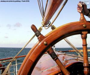 Puzzle de Timón De Barco