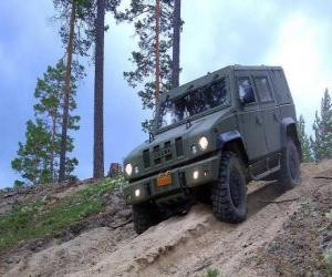 Puzzle de Todo terreno blindado