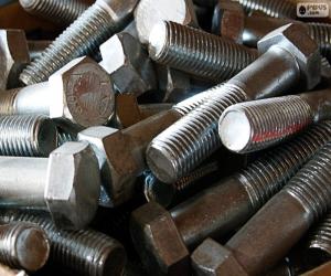 Puzzle de Tornillos cabeza hexagonal