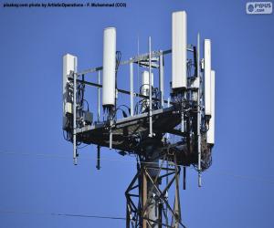 Puzzle de Torre de telecomunicaciones 5g