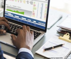 Puzzle de Trabajando con el portátil